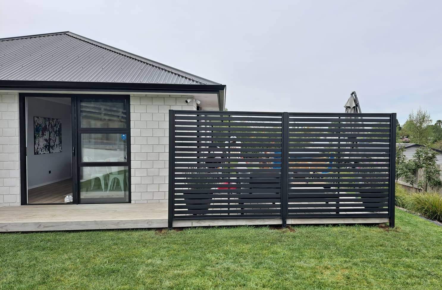 Modern Fencing Slate Fence