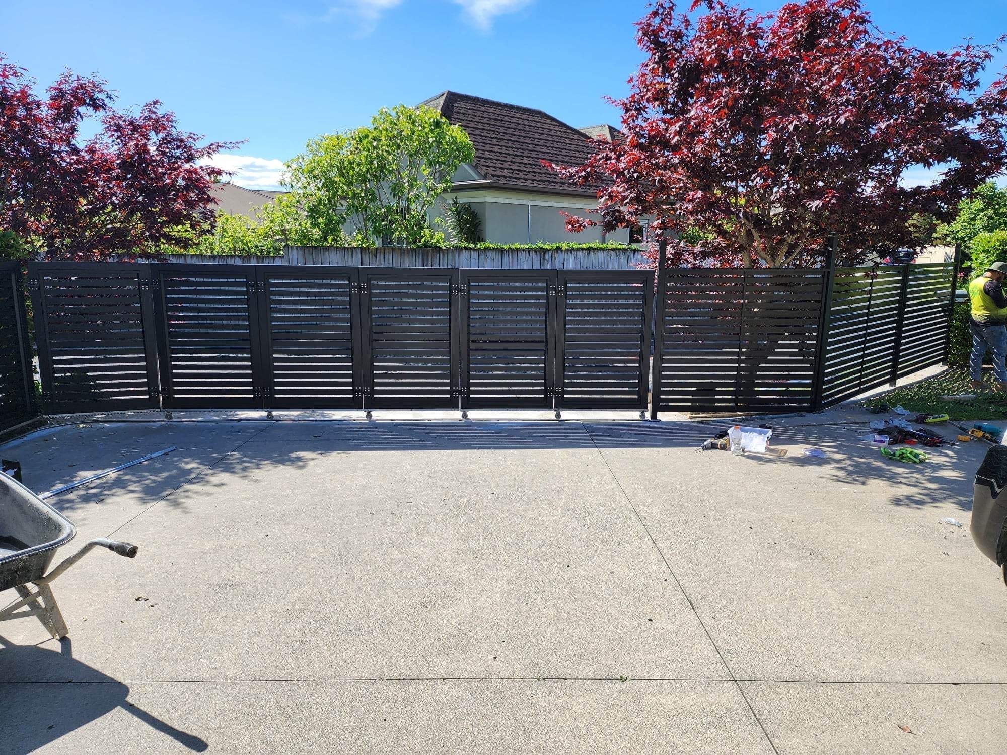 Curved Sliding Gate