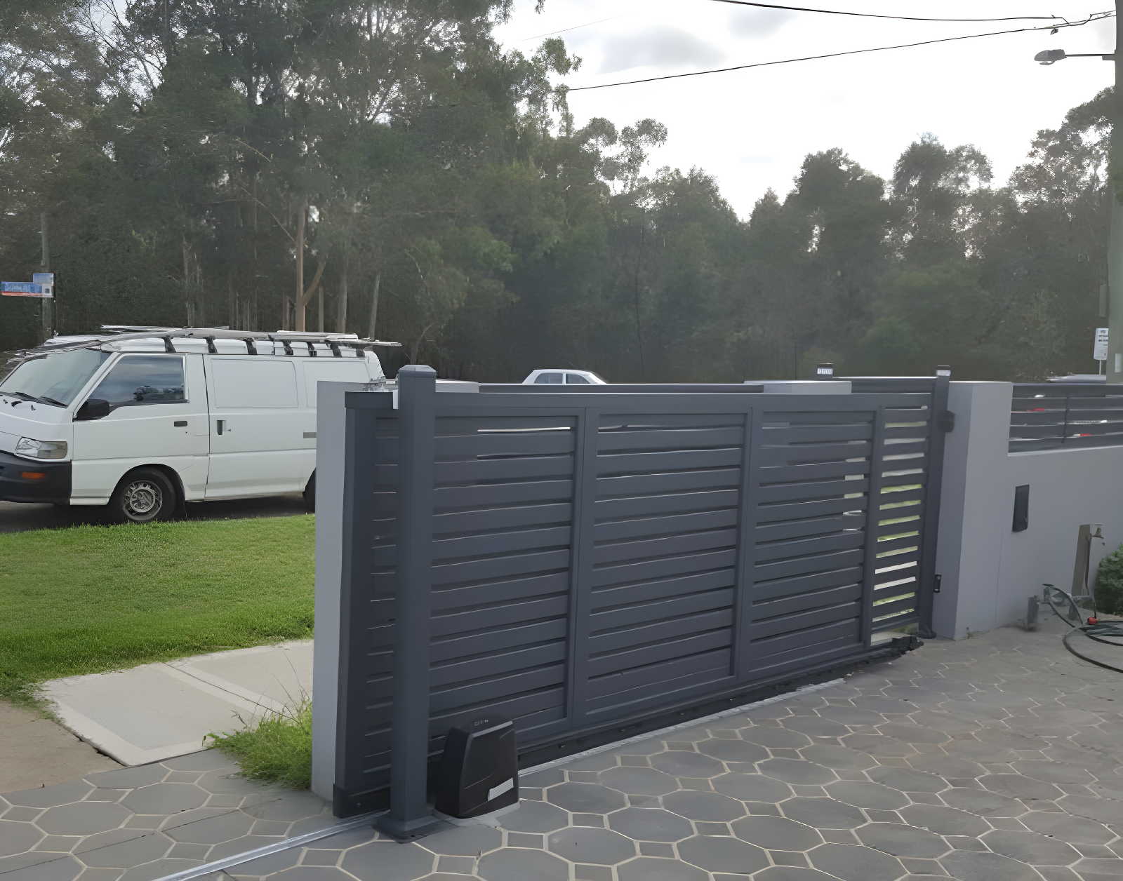 Modern Fencing Automatic Gate